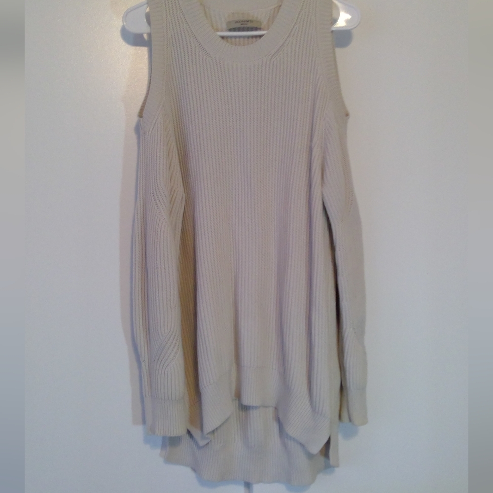 All Saints Cream Knit Sweater